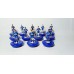 Subbuteo Andrew Table Soccer Panathinaikos 2001-2002 3rd kit on classic Hasbro bases